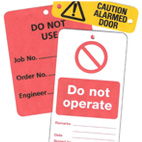 Custom Print Warning Tags