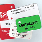 Custom Printed Numbered Tags