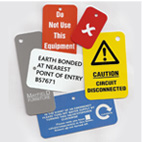 Custom Printed Plastic Info Tags